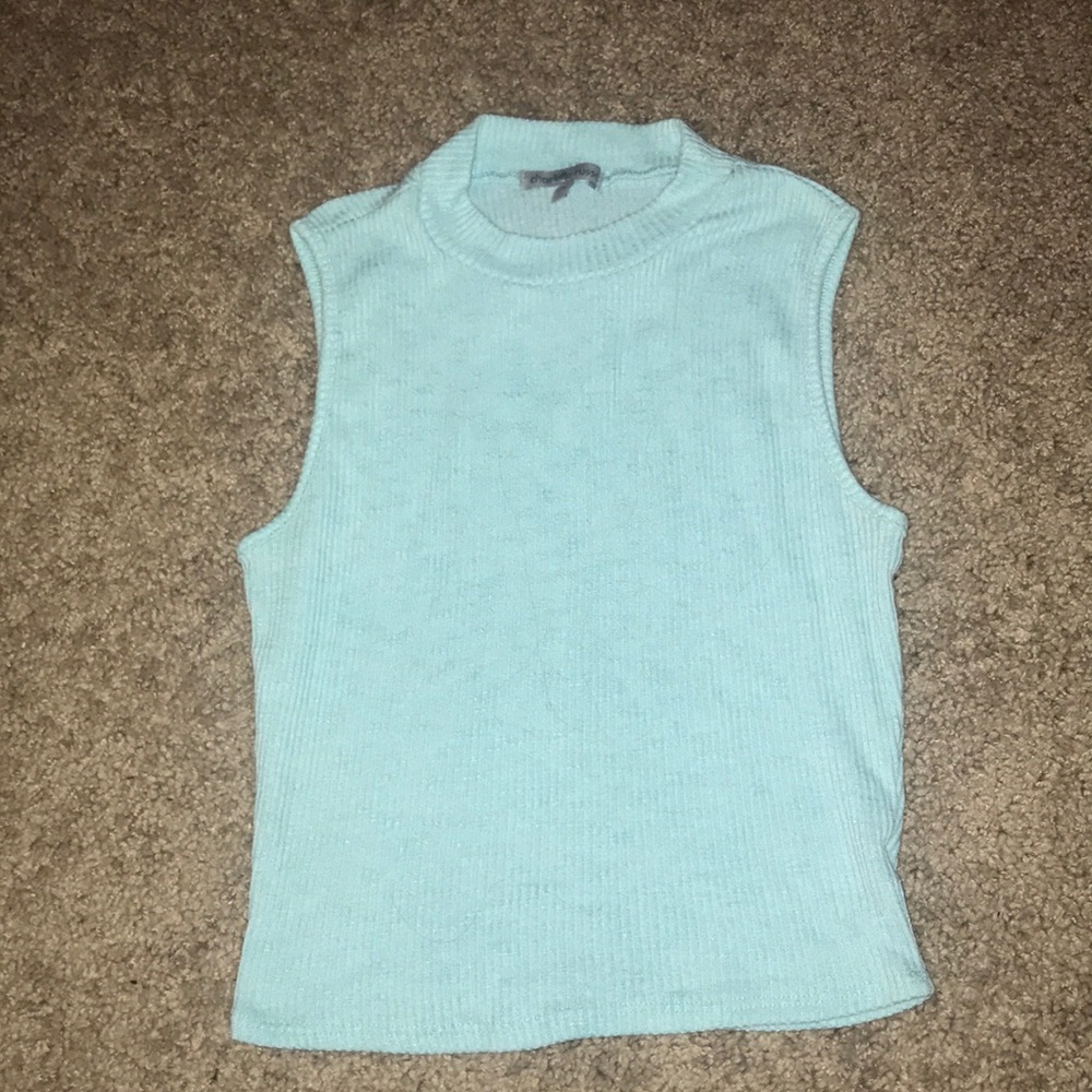Crew Neck Crop Top